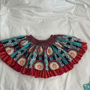 Persnickety Pink and White Skirt